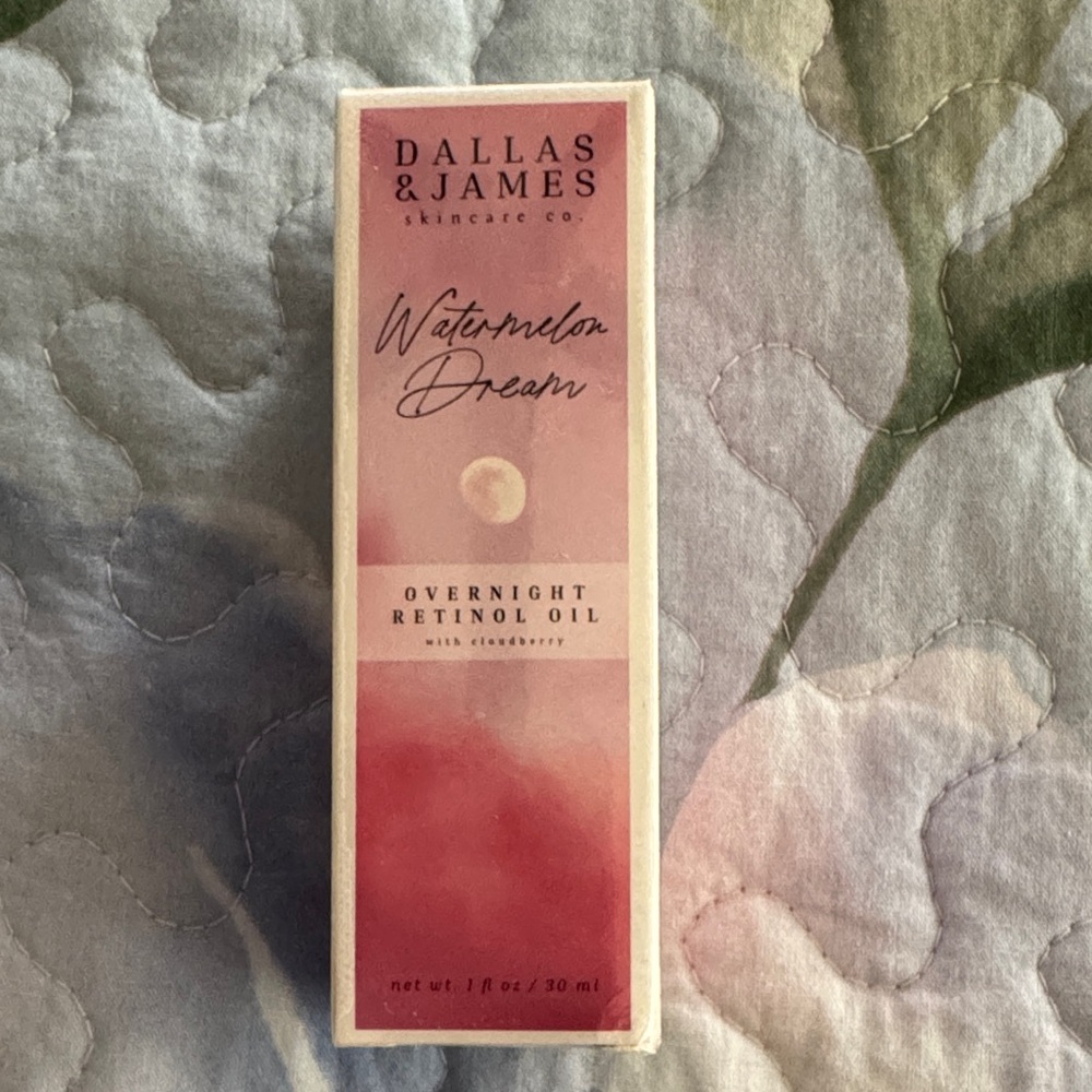 Dallas & James Watermelon Dream Overnight Retinol Oil